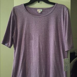 Purple heathered LuLaRoe GiGi size XL
